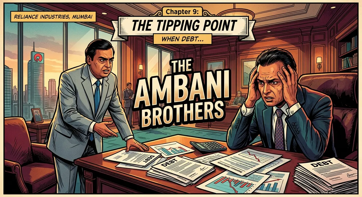 Illustration: Chapter 9 The Tipping Point  When Debts 