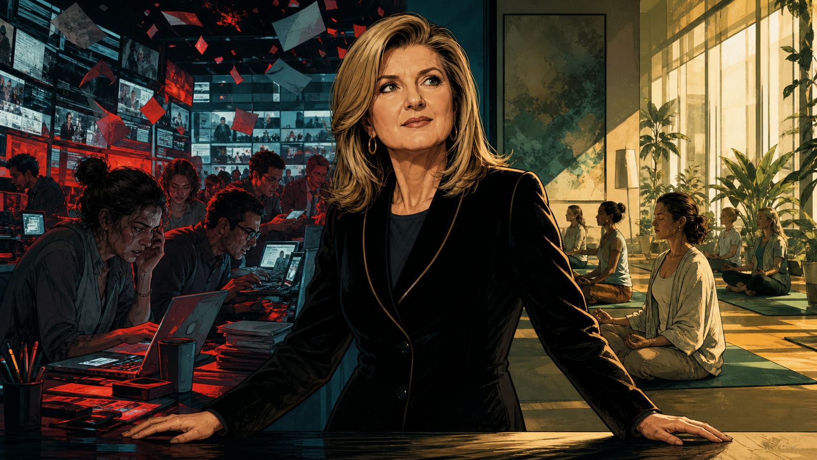 Arianna Huffington: From HuffPost's Attention Machine to Thrive's Burnout Bet