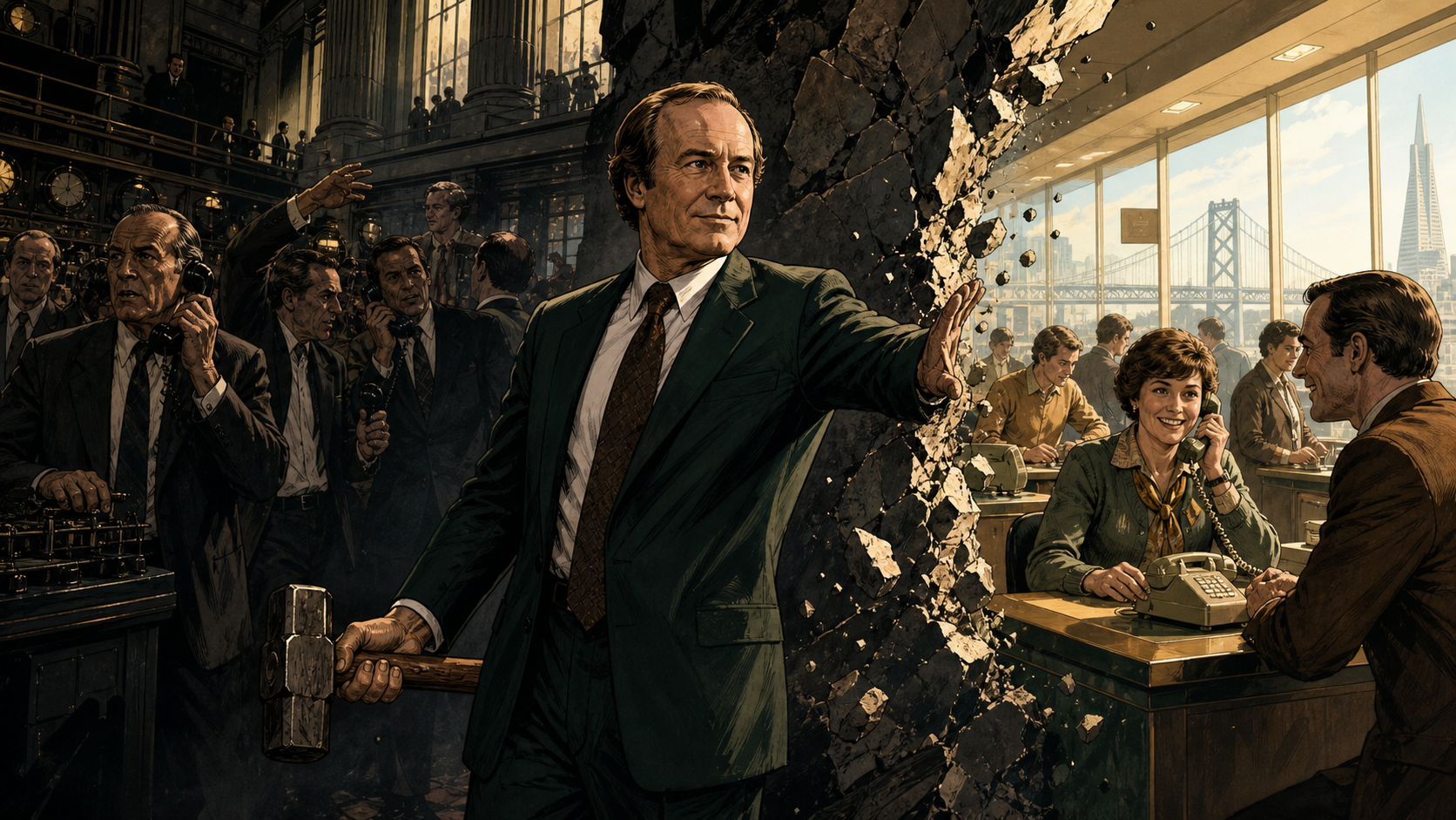 Charles Schwab: How Discount Brokerage Turned Wall Street Into a Retail Platform