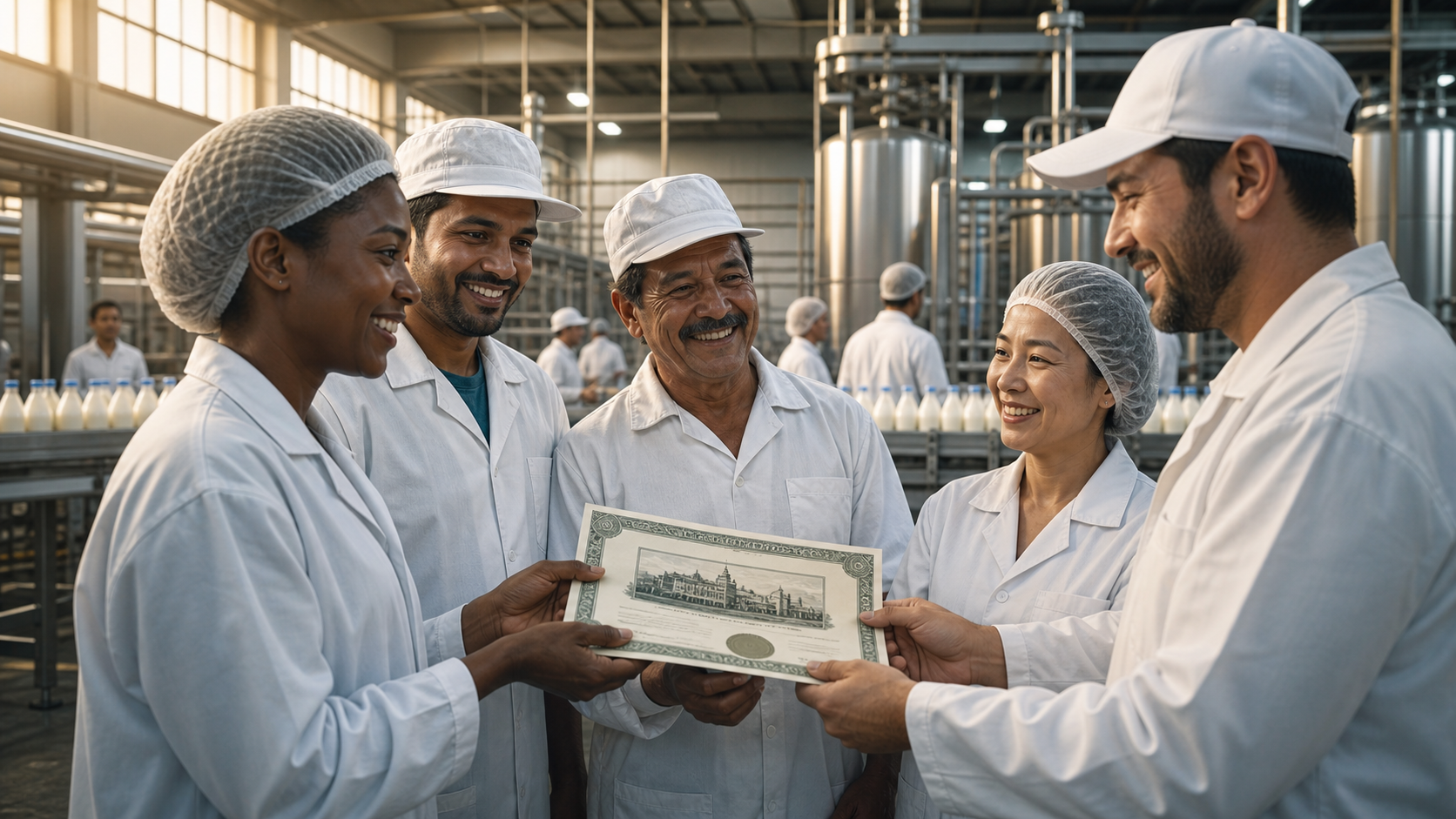 Chobani factory workers sharing in the value of the company they helped build
