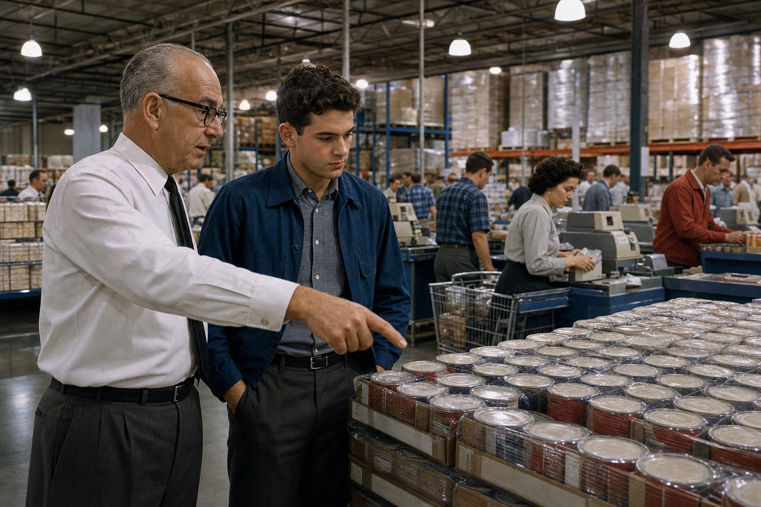 James Sinegal learning warehouse retail from Sol Price