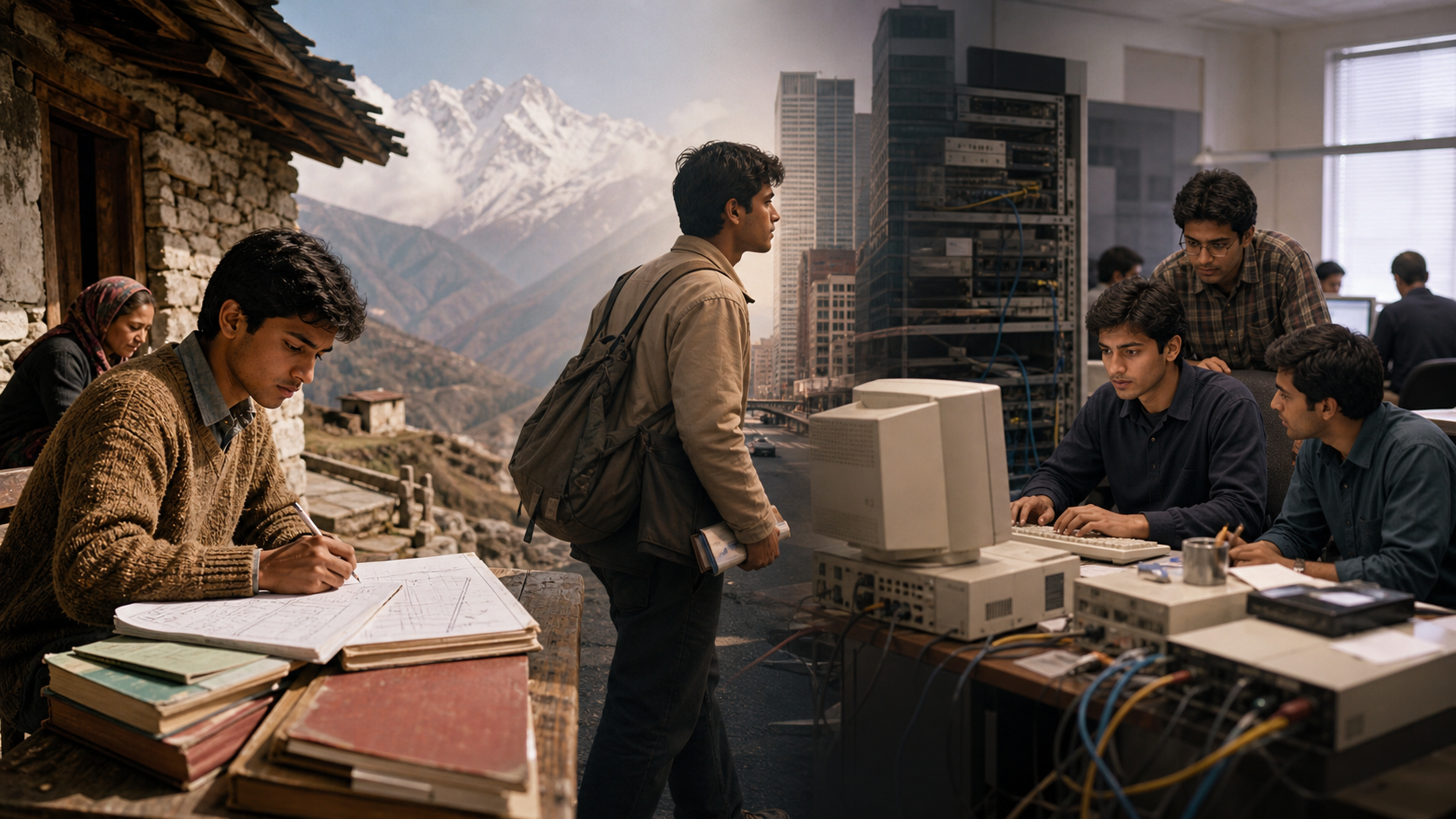 A young engineer's journey from rural India to an early American cybersecurity startup