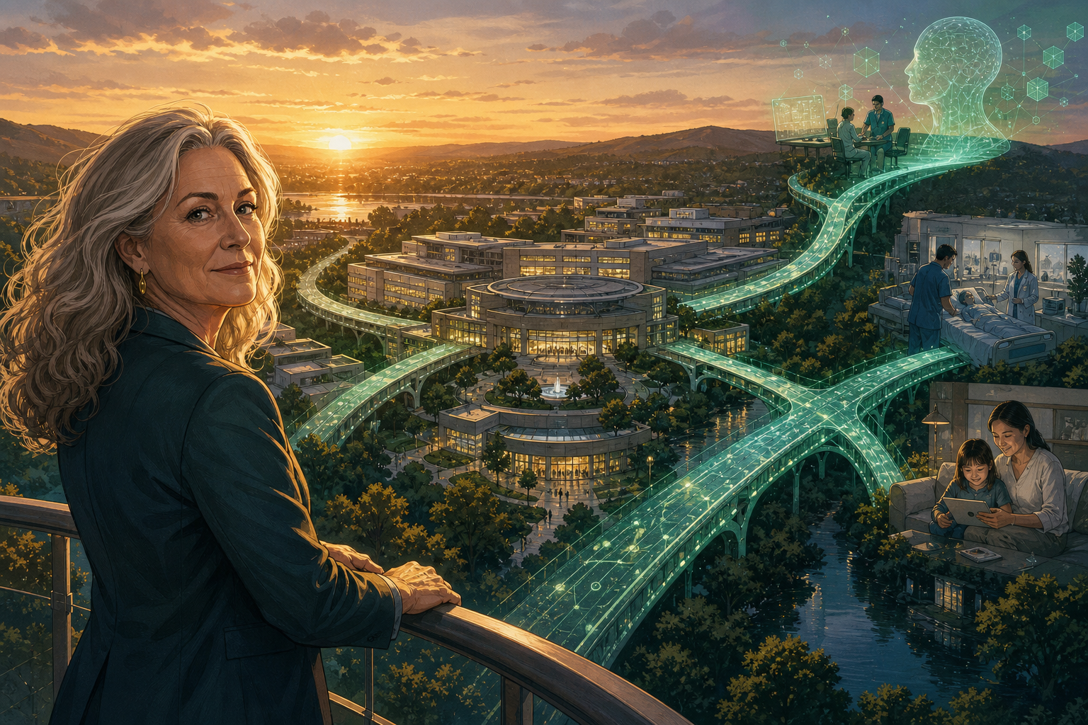 Judy Faulkner overseeing a mature private software empire as healthcare demands more openness