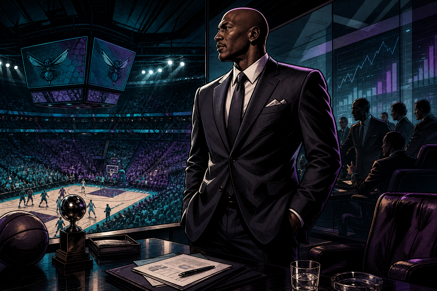 Michael Jordan Brand Billion Machine Chapter 11 illustration