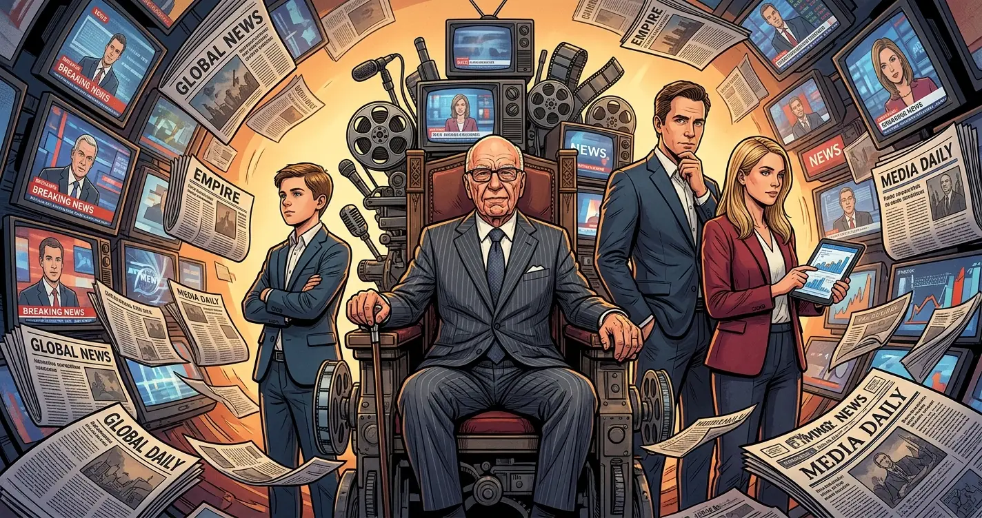 The Media Throne: Rupert Murdoch and the Blood Sport of Succession