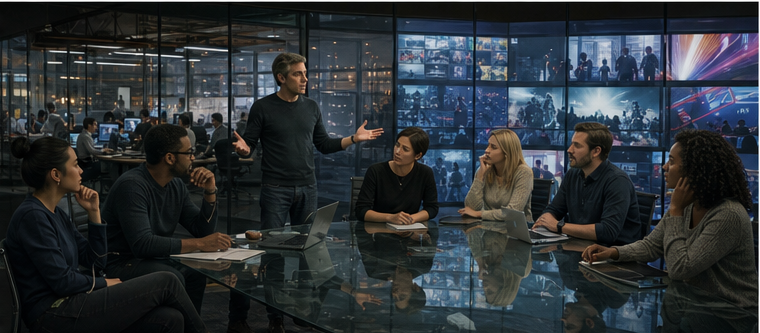 A high-talent streaming team operating with context candor and responsibility