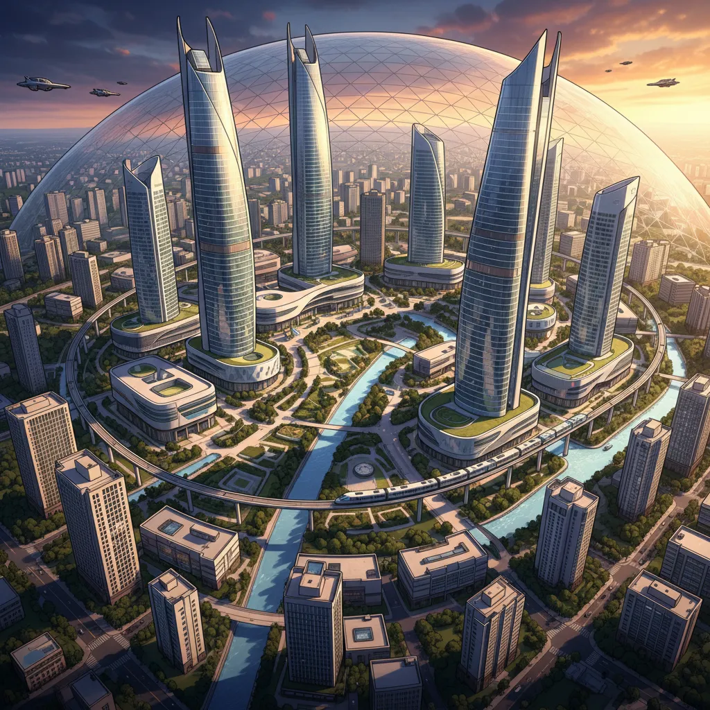 A Samsung campus in Suwon, South Korea — Samsung's own corporate city