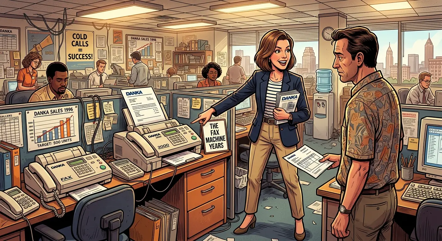Illustration: Chapter 2: The Fax Machine Years