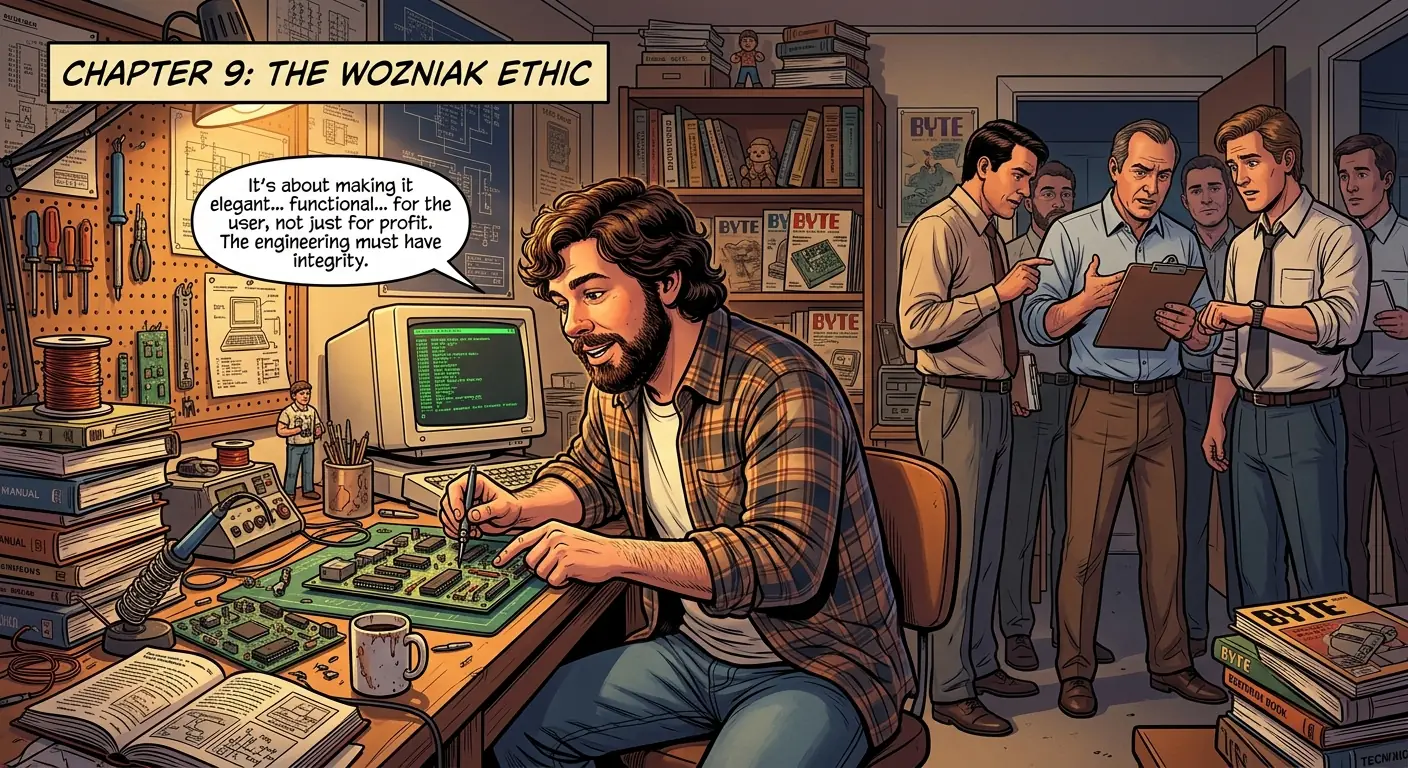 Illustration: Chapter 9: The Wozniak Ethic