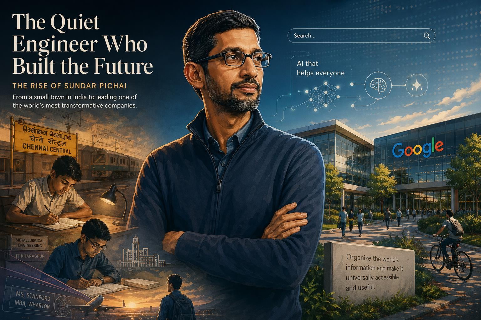 Sundar Pichai: The Quiet Engineer Who Became the Most Powerful CEO in Silicon Valley