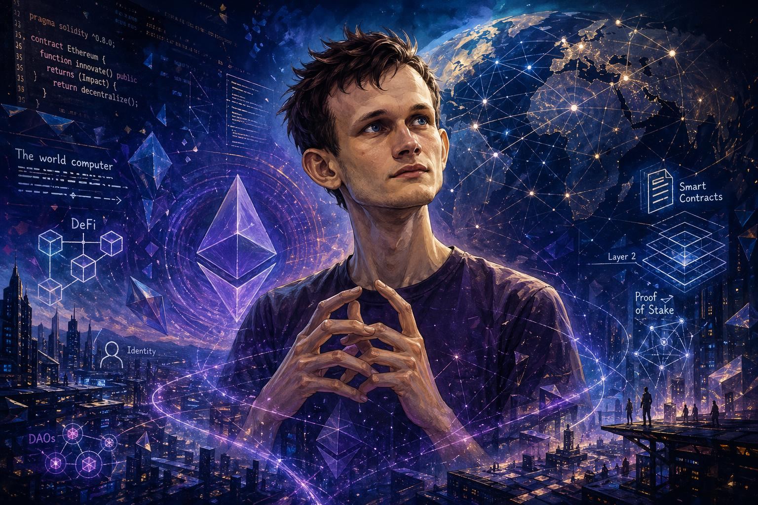 Vitalik Buterin: The Russian-Canadian Math Prodigy Who Built a $400 Billion Crypto Empire From a Whitepaper