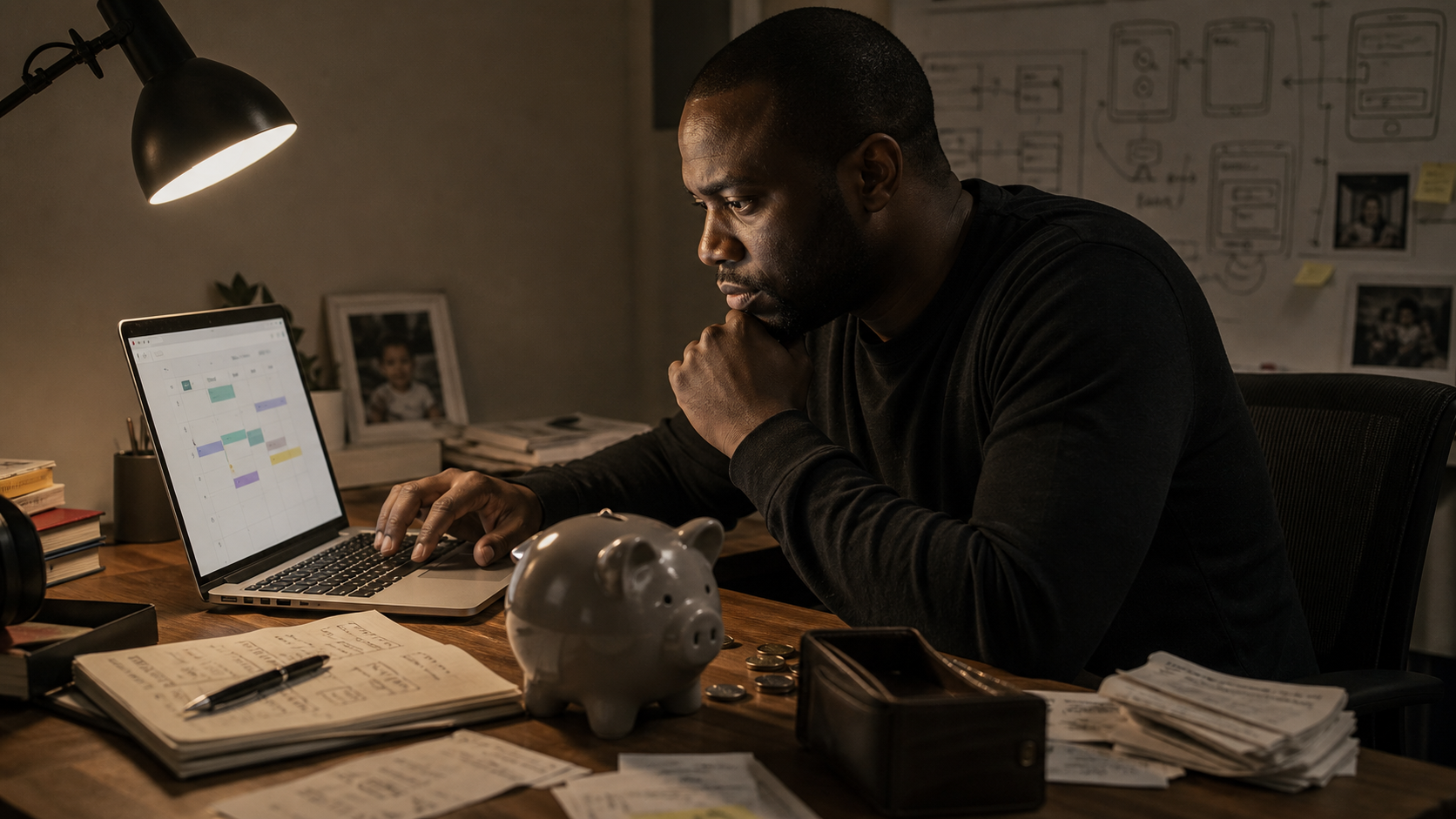 Tope Awotona investing his savings into the first version of a simple scheduling product