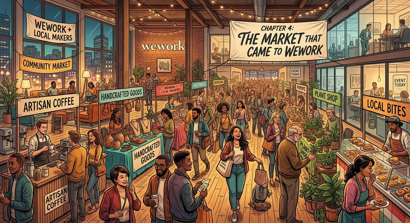 Illustration: Chapter 4: The Market That Came to WeWork