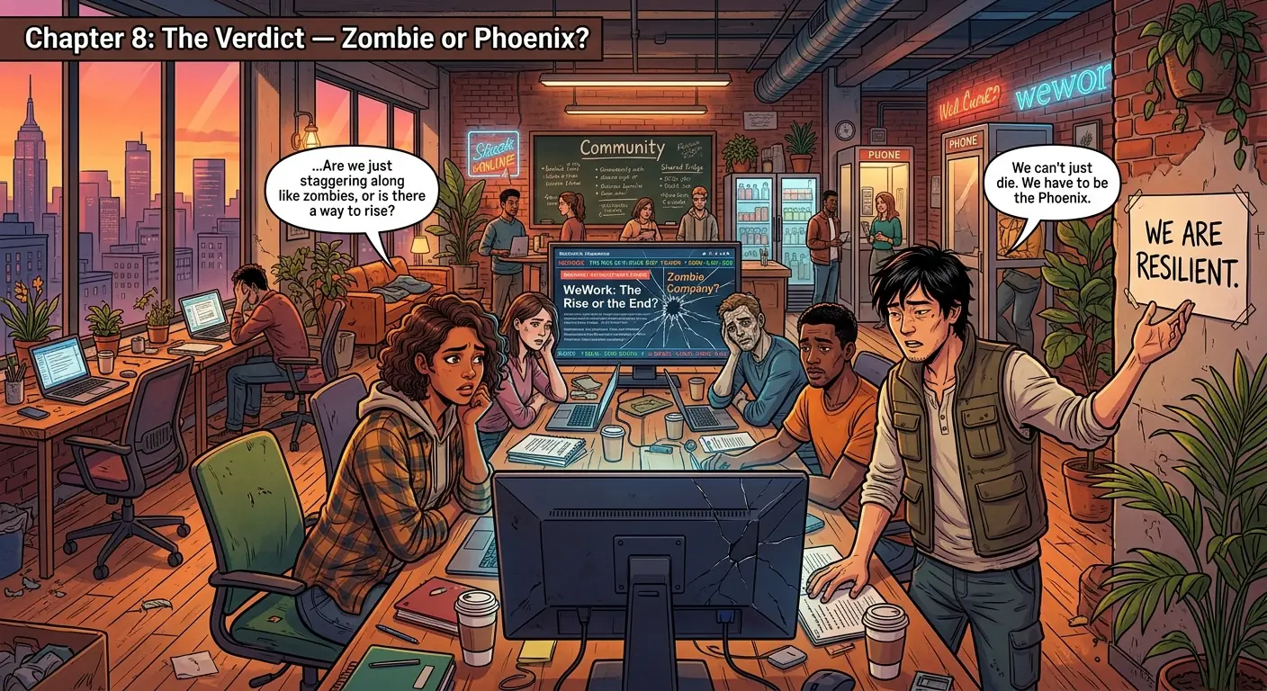 Illustration: Chapter 8: The Verdict — Zombie or Phoenix?