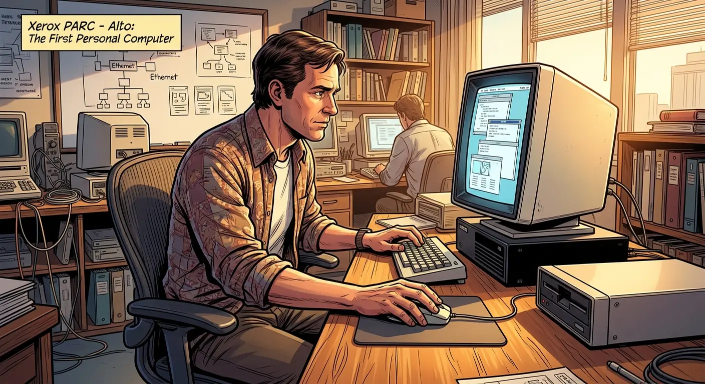 Illustration: Chapter 2: The Alto — The First Personal Computer