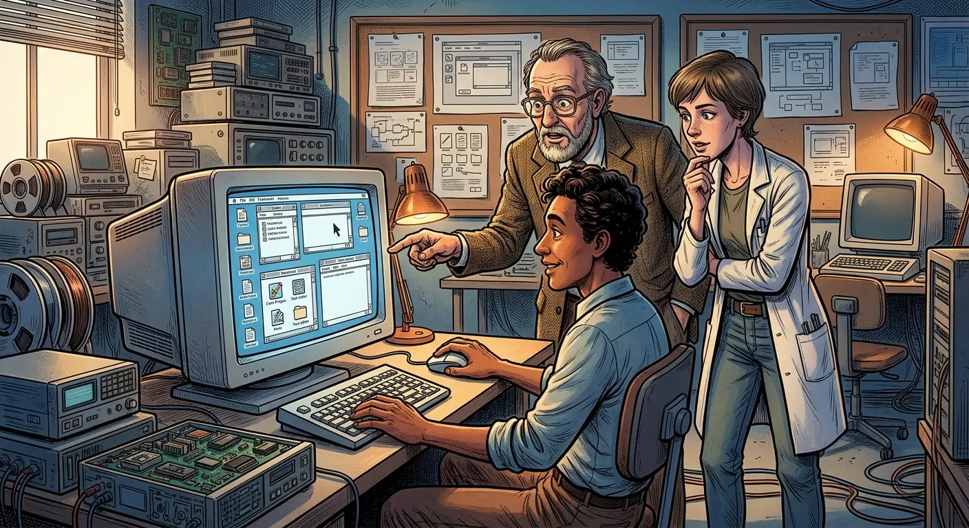 Illustration: Chapter 3: The GUI and the Mouse