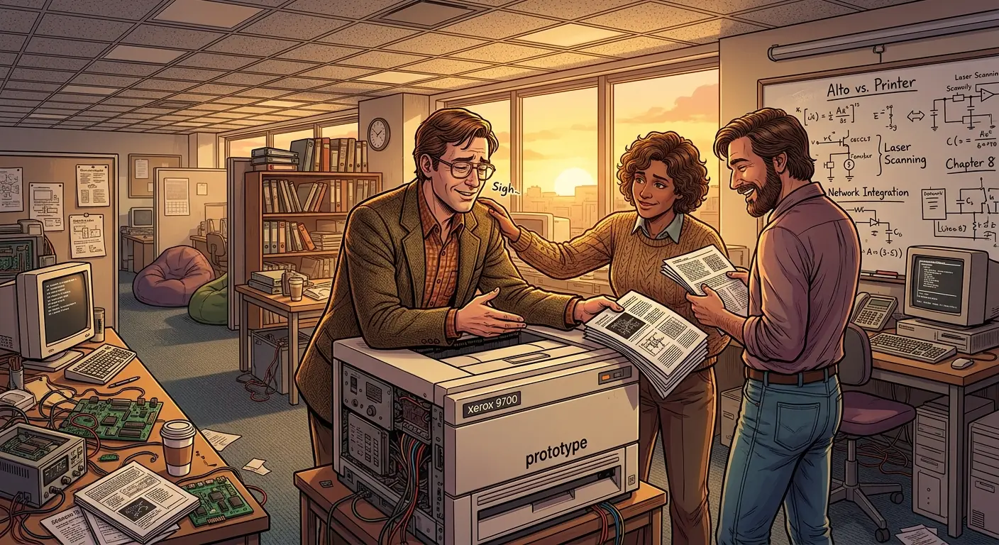 Illustration: Chapter 8: The Printer Consolation Prize