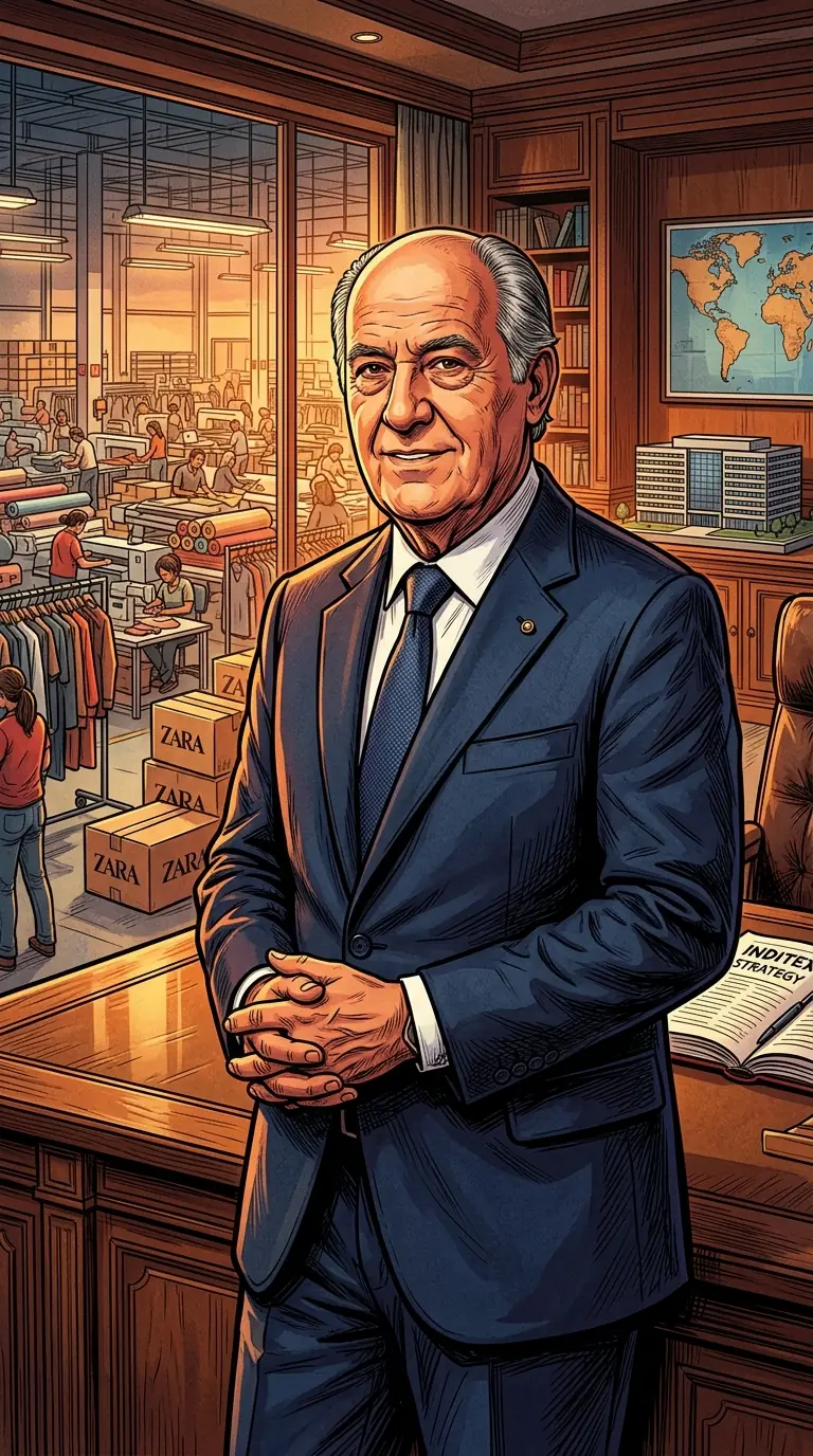 Amancio Ortega: The Invisible Man Who Dressed the World