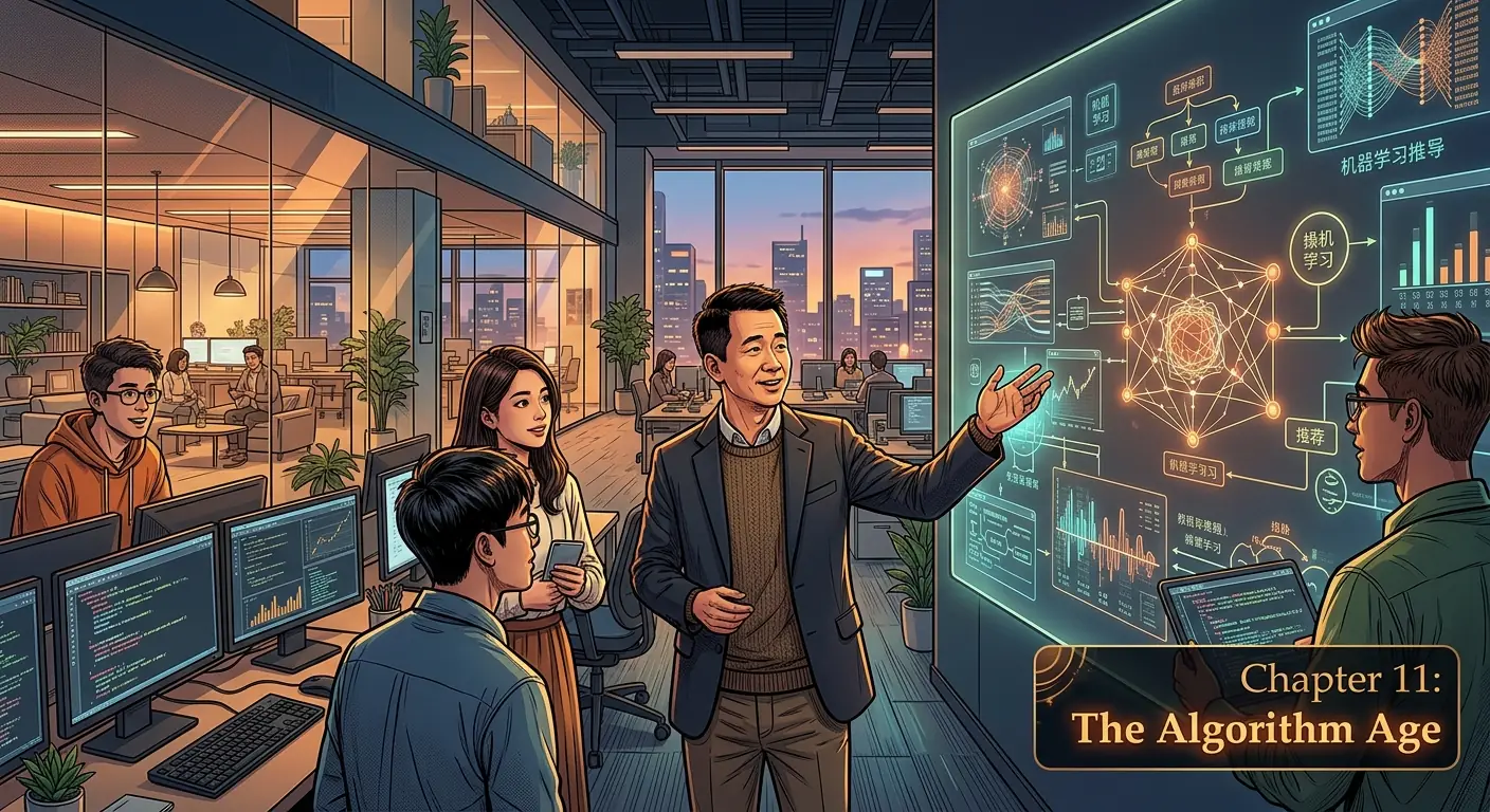 Illustration: Chapter 11: The Algorithm Age