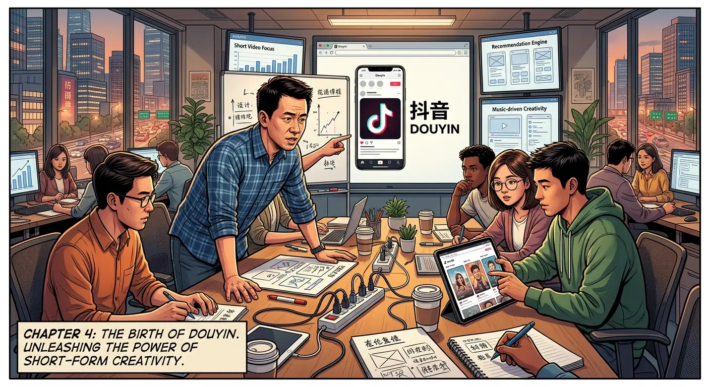 Illustration: Chapter 4: The Birth of Douyin